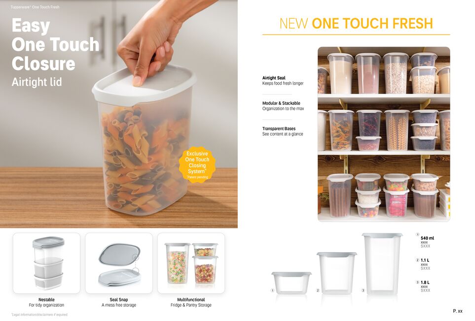 One Touch Fresh 540 ml