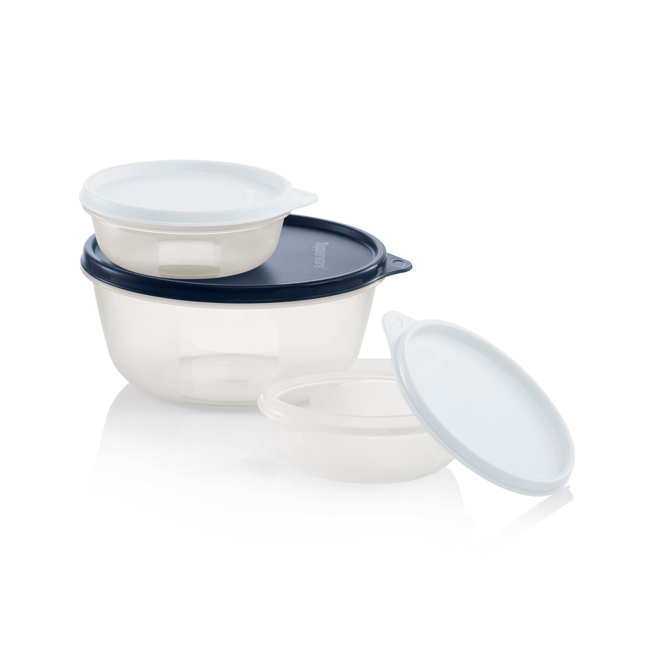 Set of Fridge Bowls (2x300 ml, 1.5L)