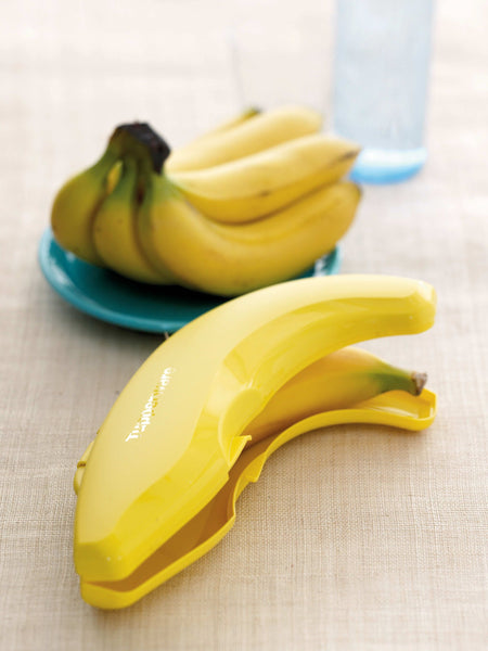 Tupperware Yellow Banana Keeper NEW