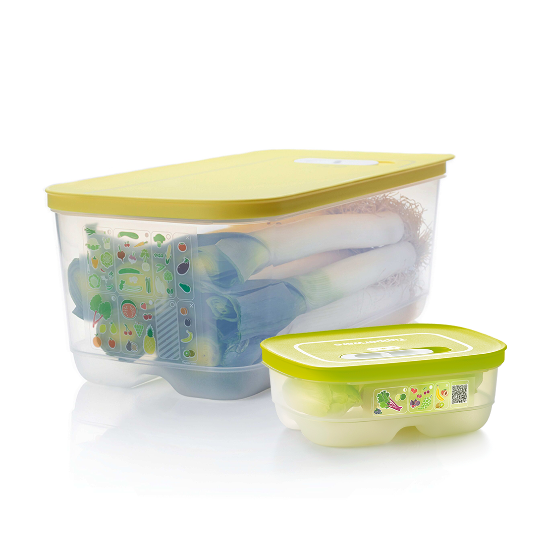 Set of Veggie Keeper 800ml + 6.1 L (2)