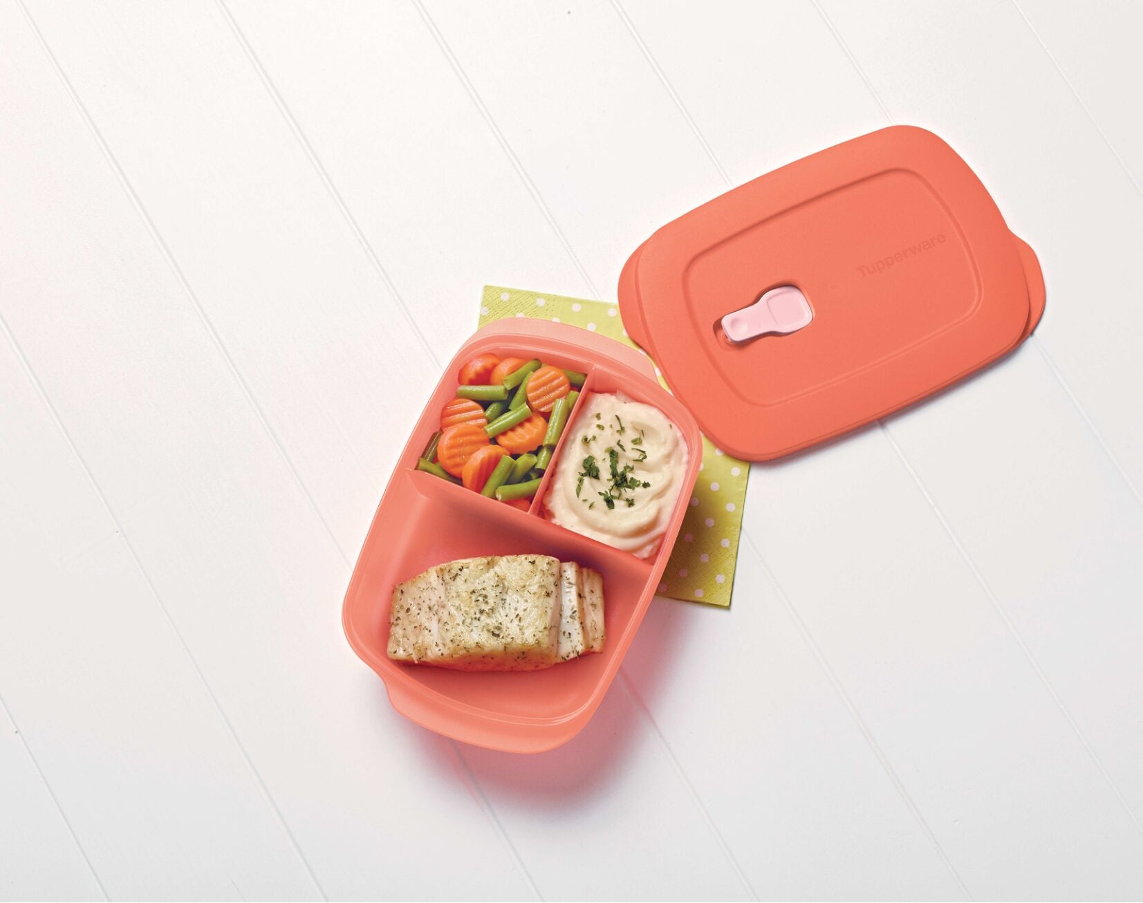 Microwave Divided Container 1L
