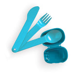 Cutlery Set w. Case (Spoon+Fork+Knife)