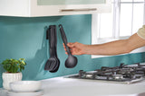 Compact Kitchen Tools Set (4) + Holder