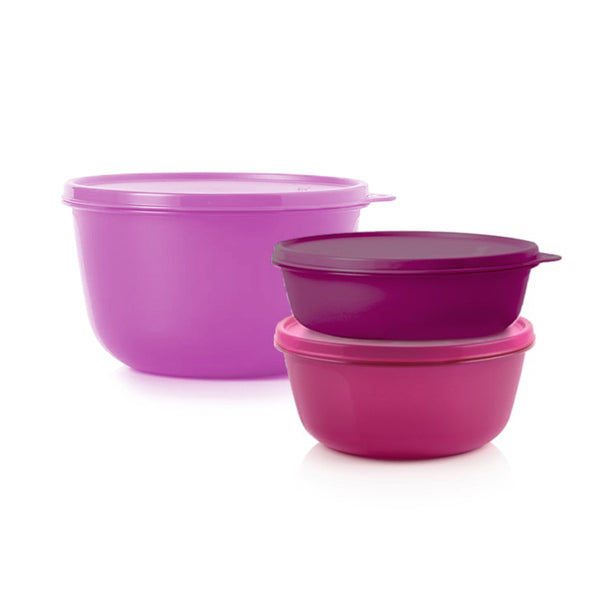 Fridge Bowls 1L+1.5L+2L – Tupperware Egypt