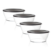 Set of Clear Bowls 2.4 L(4)