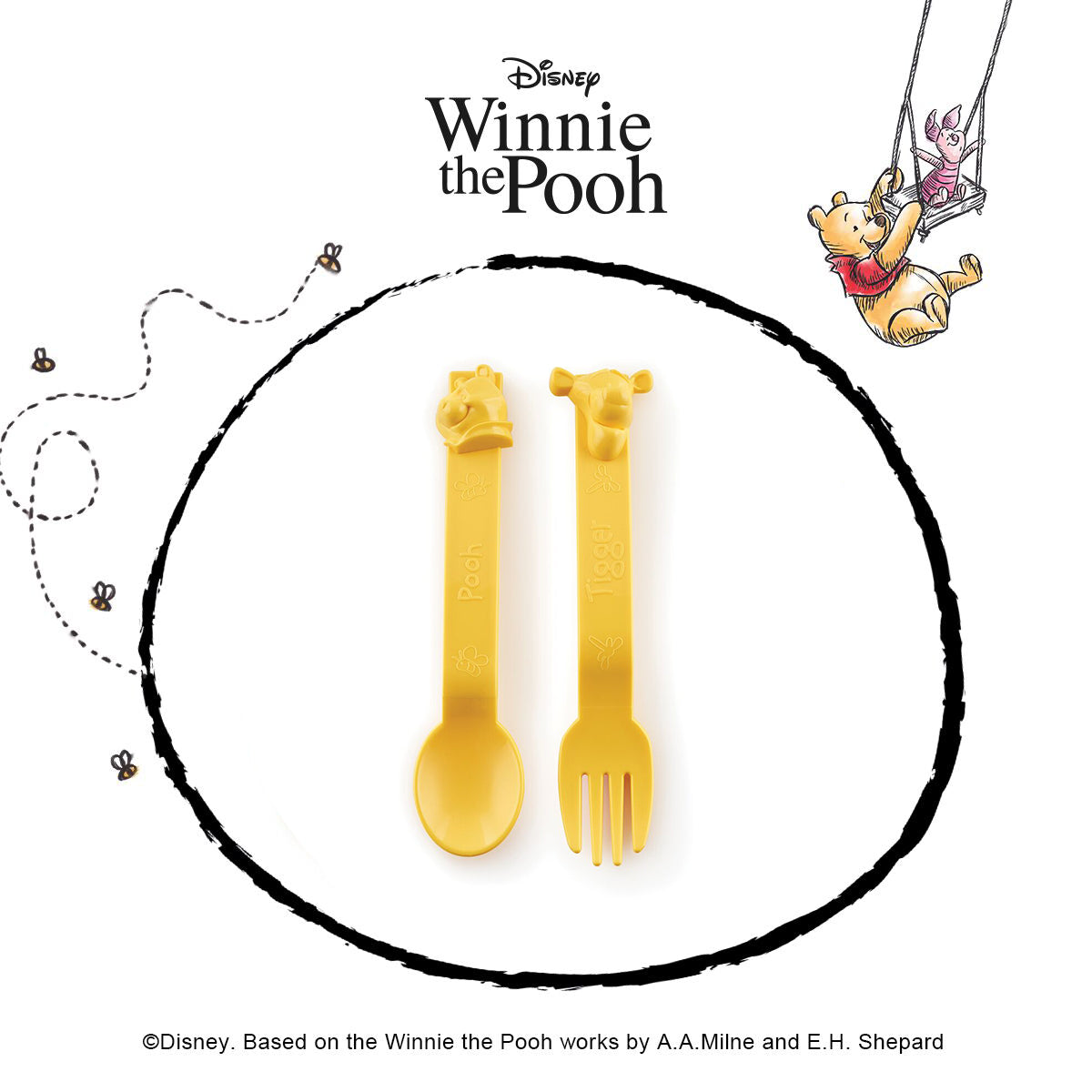 Disney Spoon & Fork - Winnie The Pooh