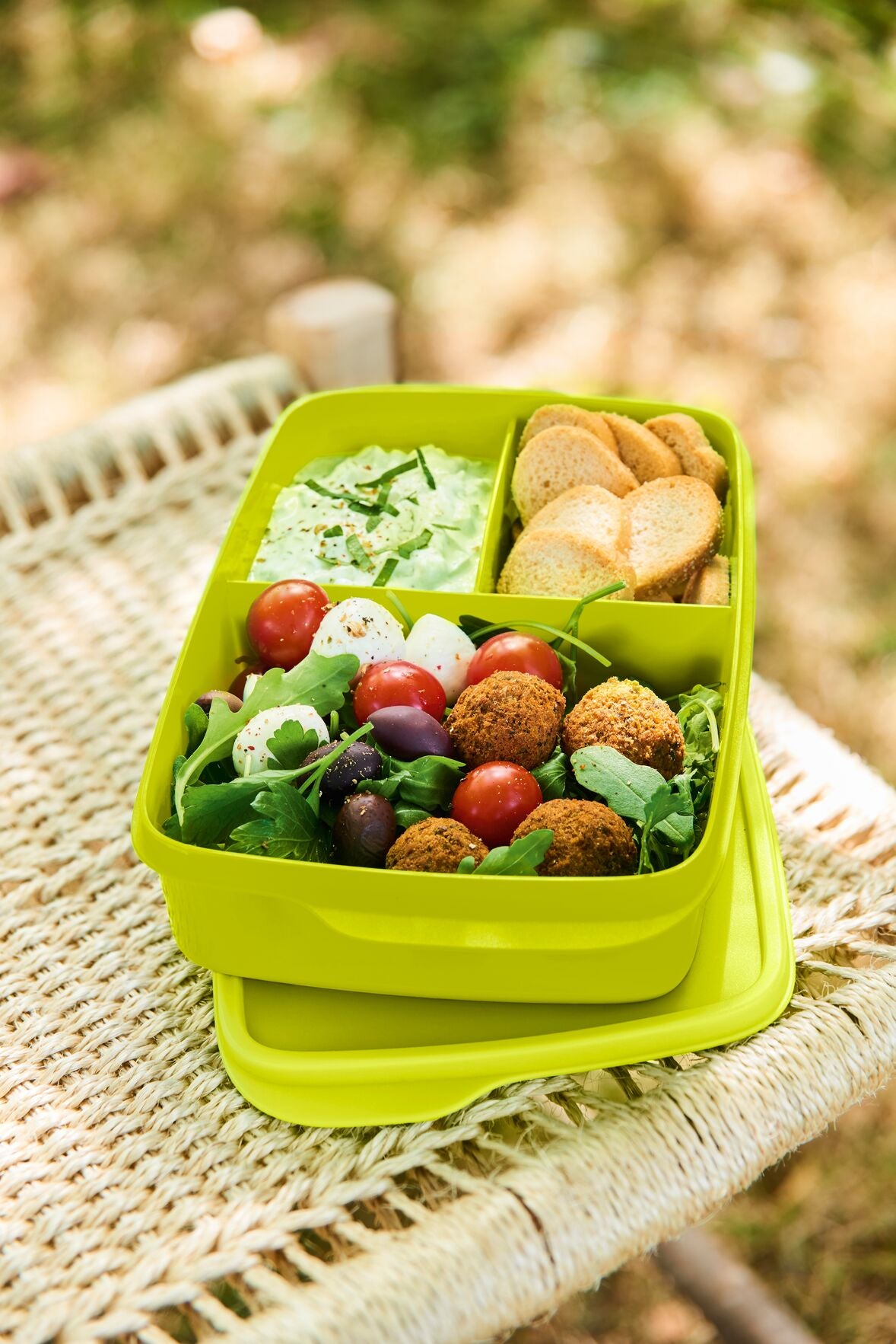 Eco+ Divided Lunch Box 1L
